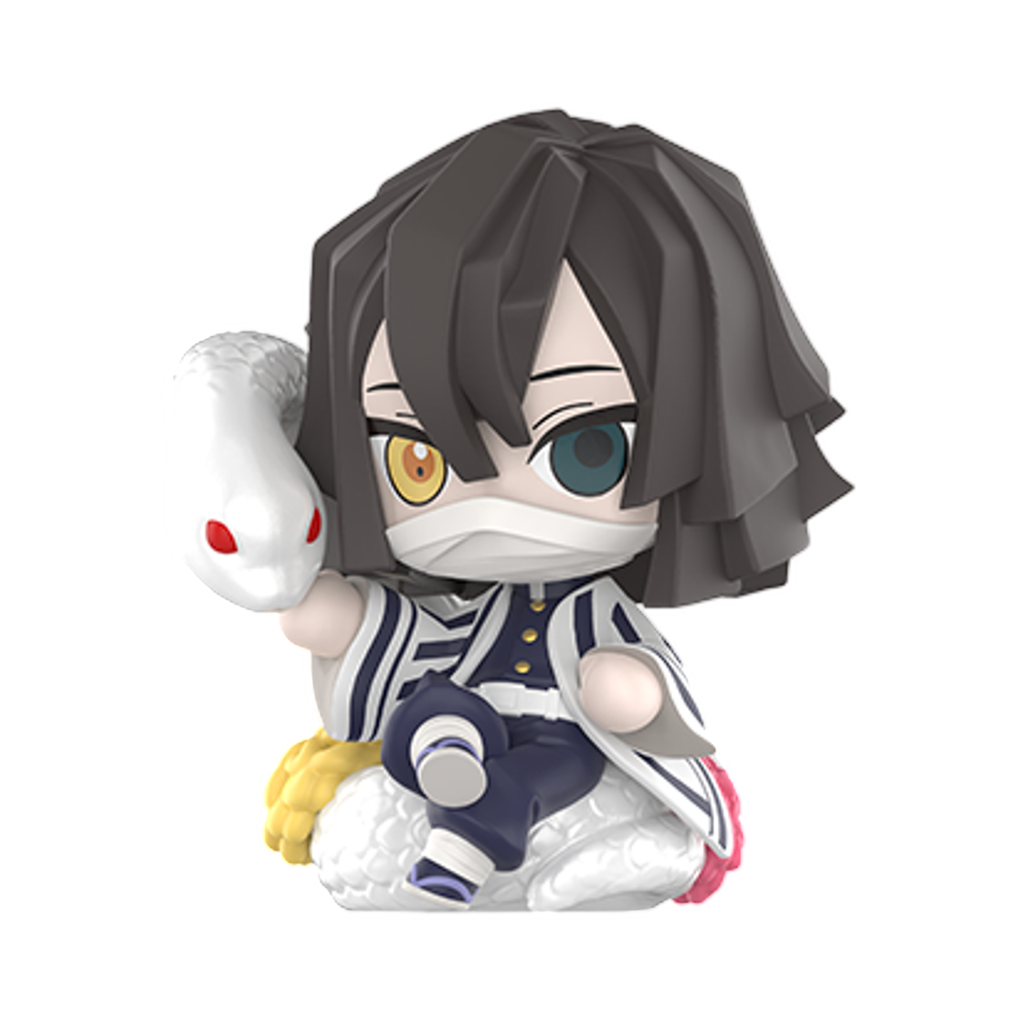 팝마트 귀멸의 칼날 탄생화 시리즈 이구로 오바나이 (개봉 박스)(Pop Mart Demon Slayer Kimetsu no Yaiba Birth Flower Series Iguro Obanai (Opened Case))