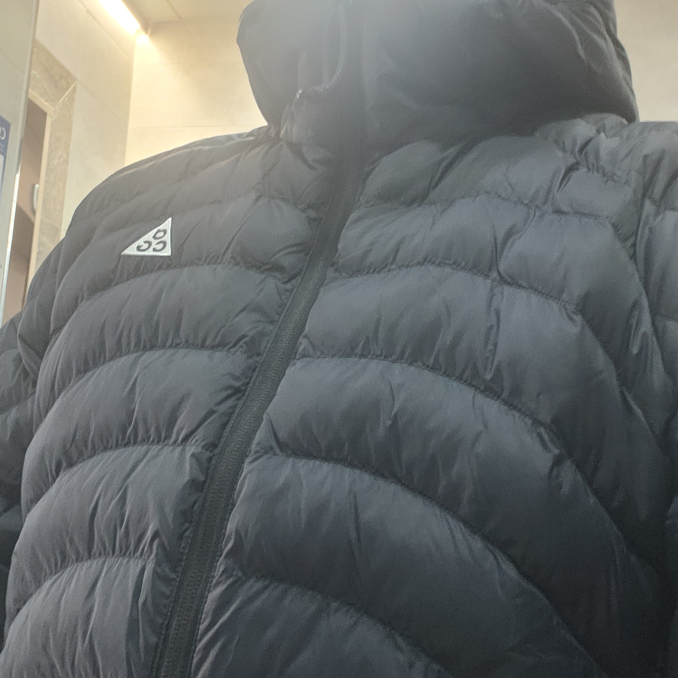 Nike ACG Lava Flow Therma-Fit ADV Jacket Black Summit White - Asia 착용 스타일