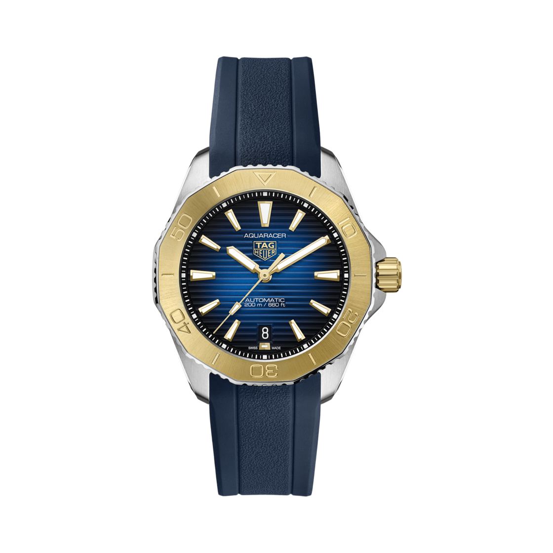 WBP2150-FT6210 TAG Heuer Aquaracer Professional 200 Date Automatic 40mm Steel Rubber Blue
