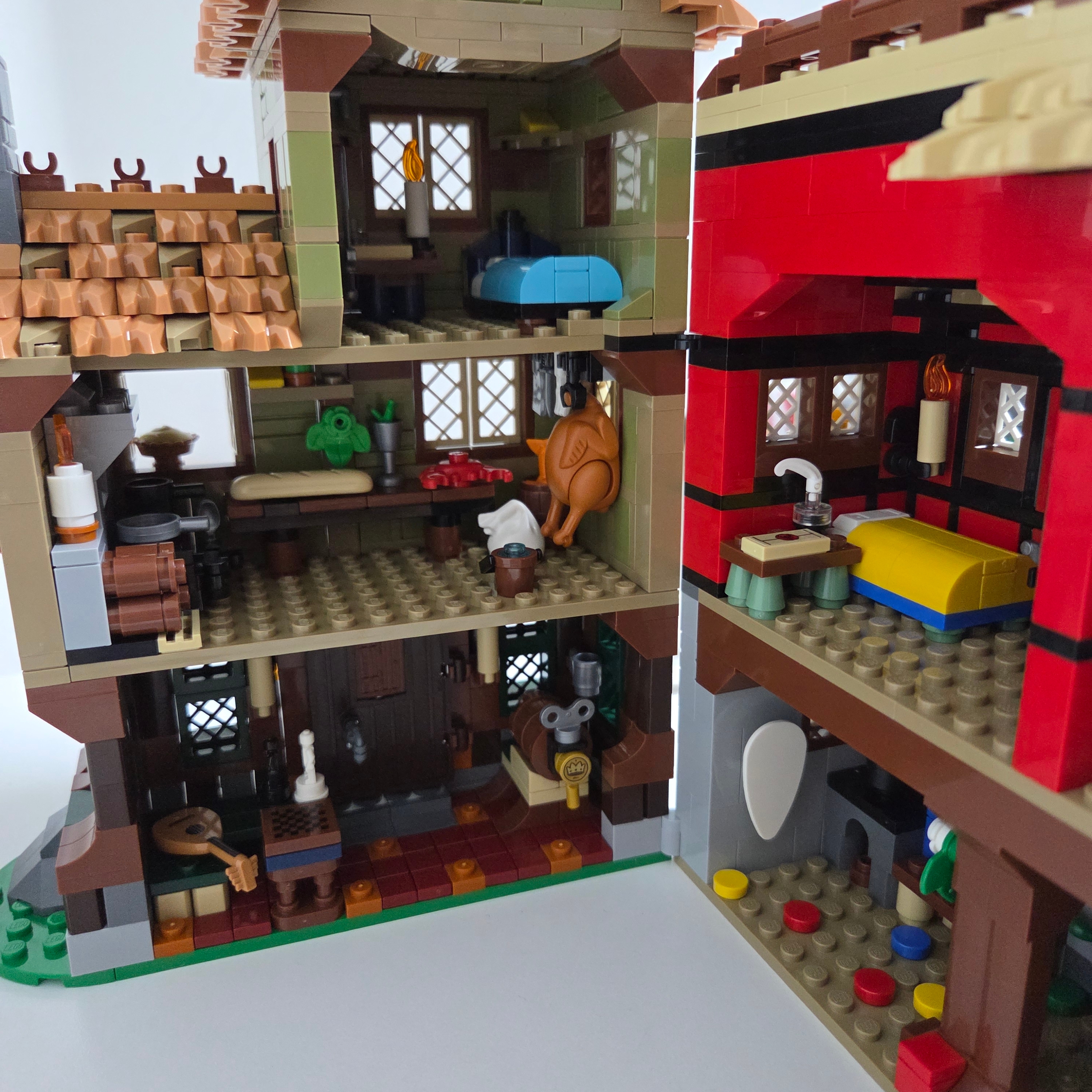 Lego Medieval Town Square 착용 스타일 - 10