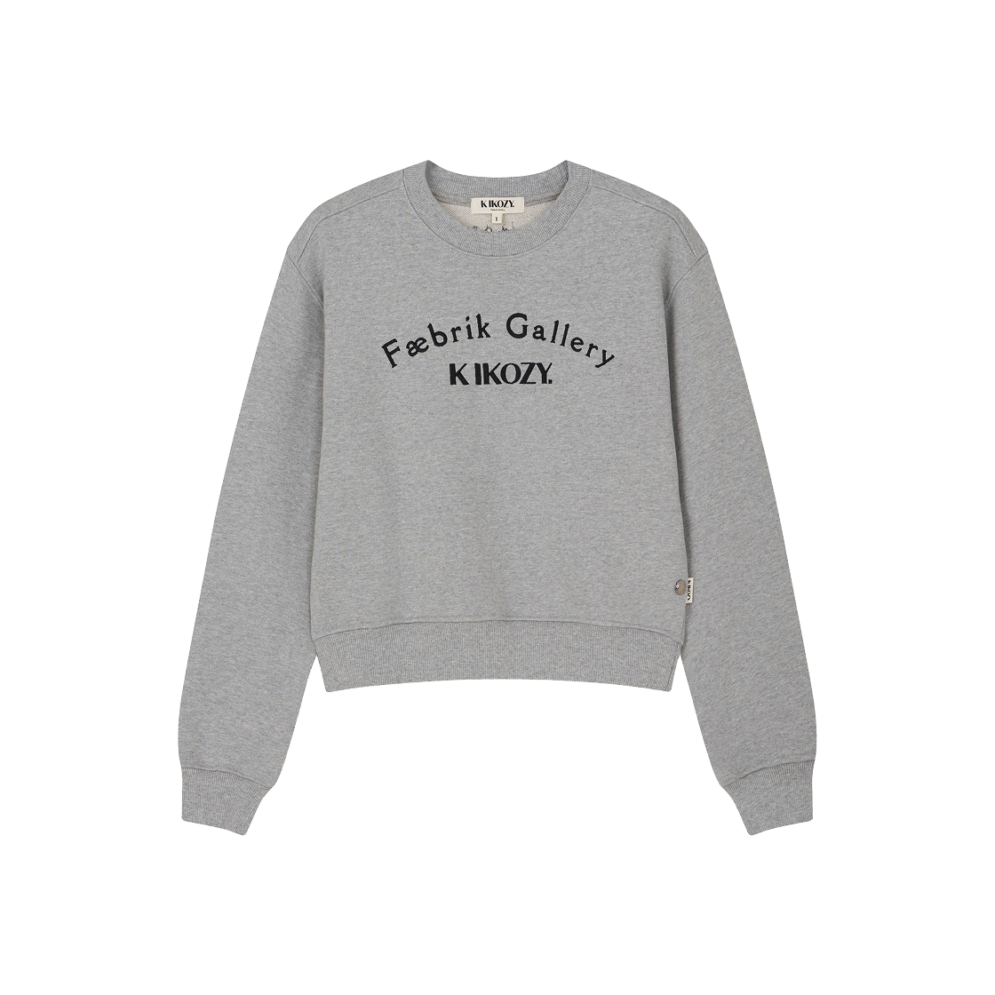 S31428 Kikozy Arch Big Logo Sweatshirt Melange(W)