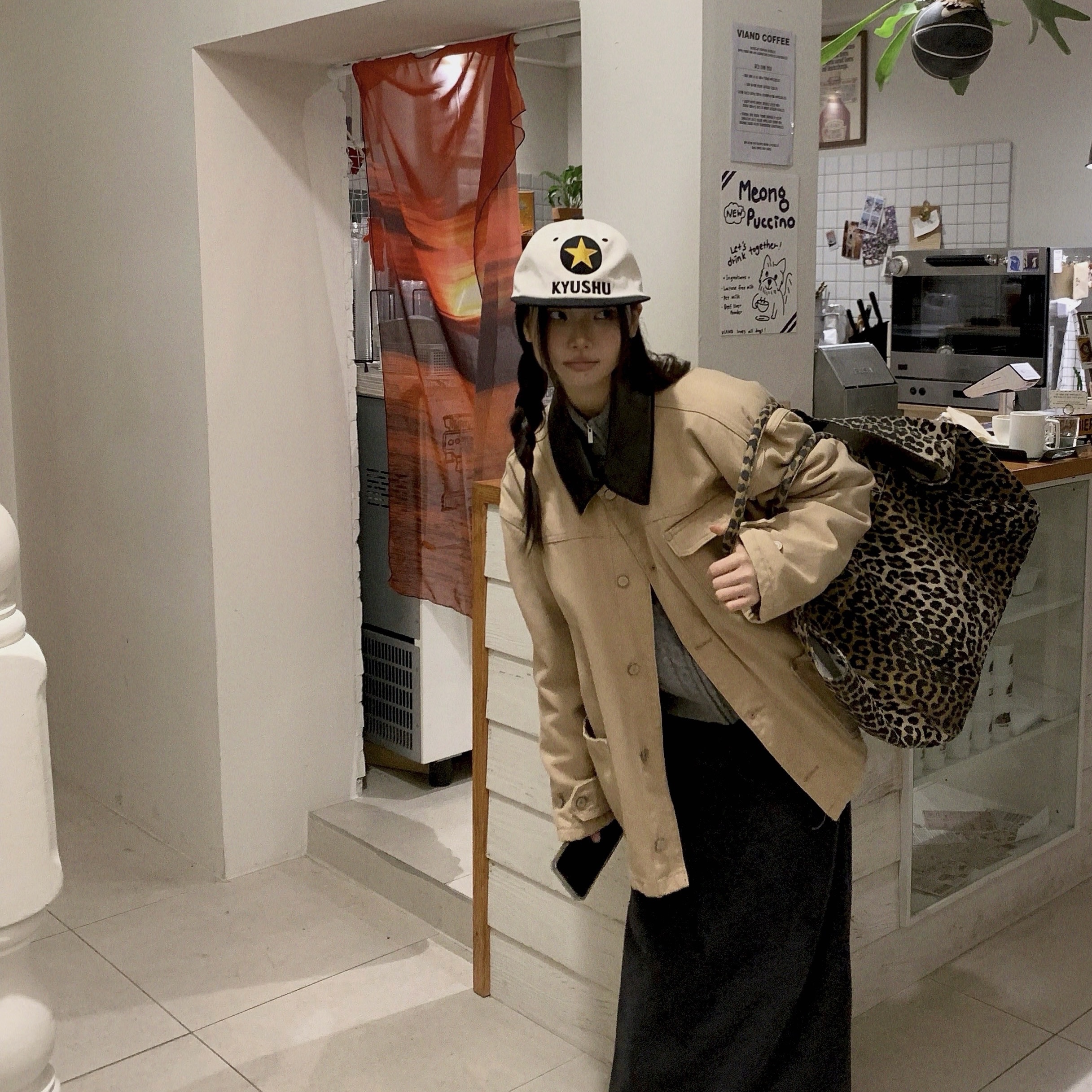 Aoiro KYUSHU Star ビール Cap, Kapital Color Bandana Amaterasu Yellow 착용 스타일 - 5