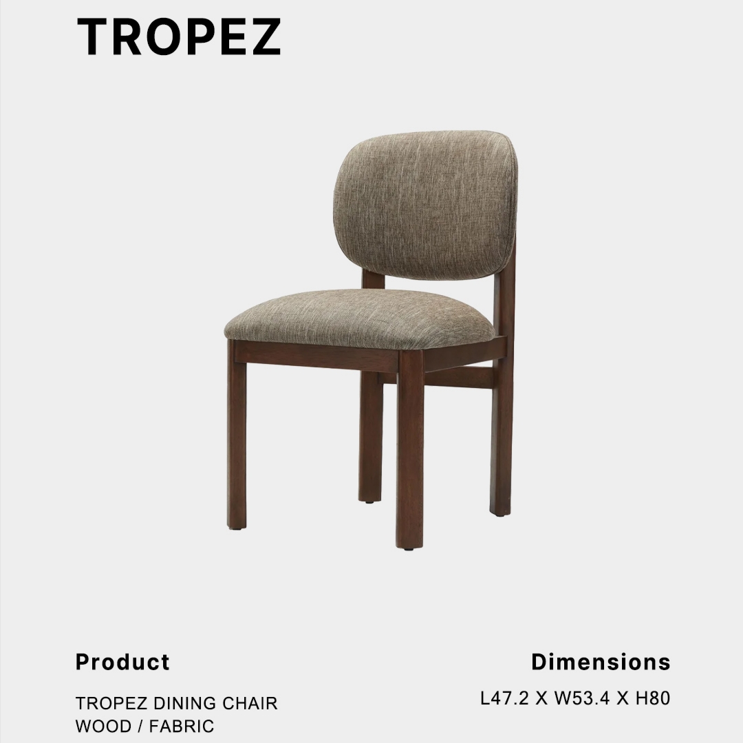 COMMUNE Tropez dining chair, COMMUNE Tropez table console 착용 스타일 - 5