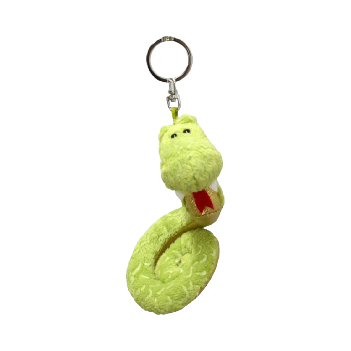 니키 뱀 그린x골드 키링 10cm([KREAM 단독] NICI Snake green BB kh)