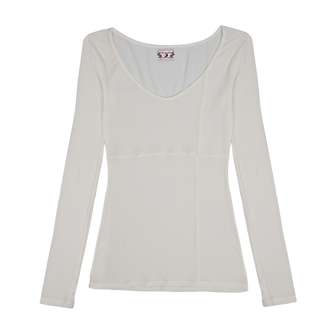 러프넥 크로스라인 슬림 탑 화이트(Roughneck Crossline Slim Top White)