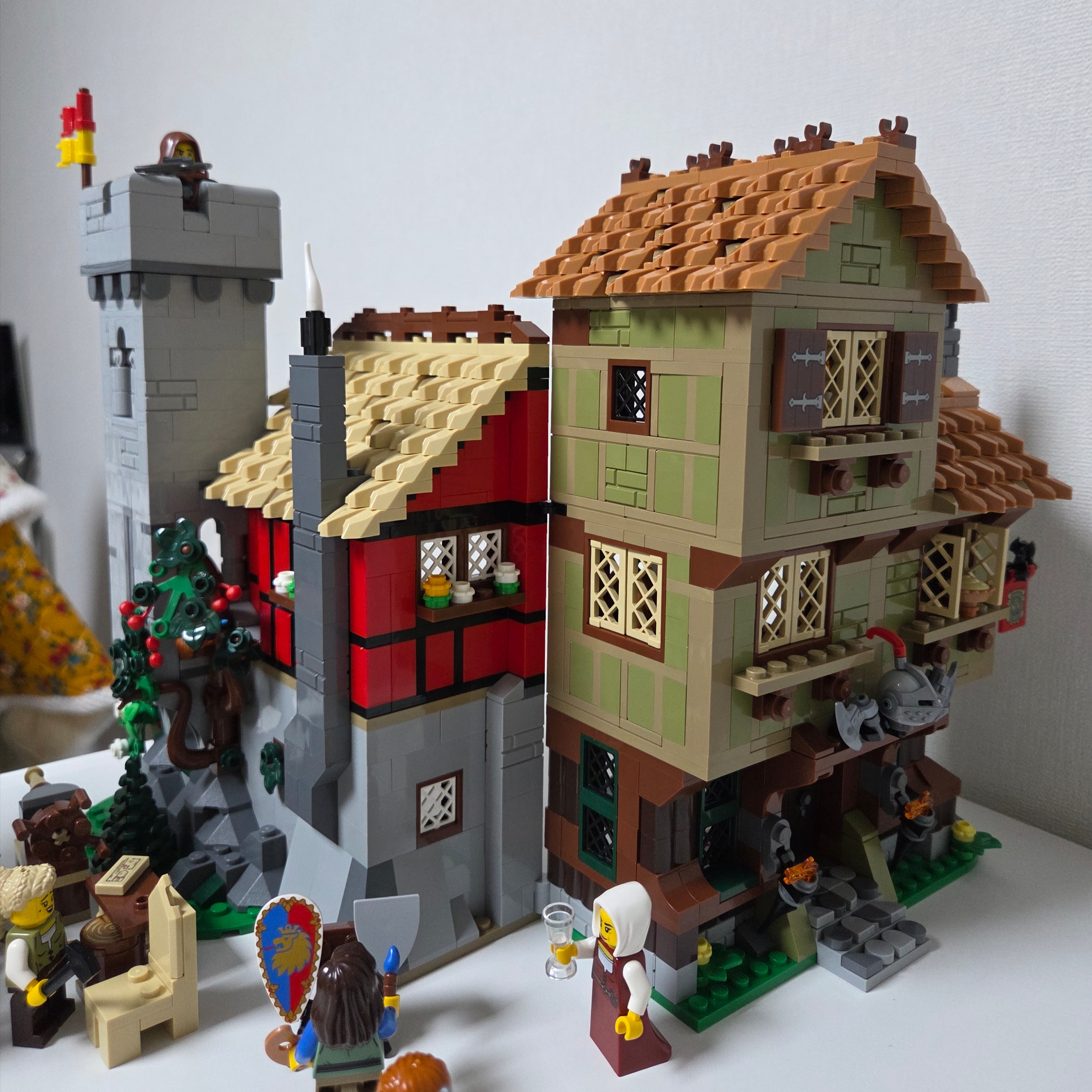 Lego Medieval Town Square 착용 스타일 - 2