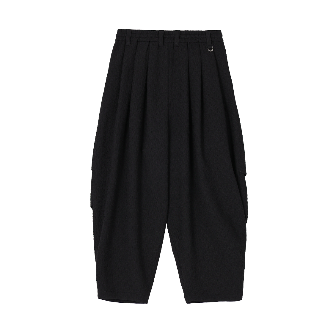 송지오 옴므 니 폴드 벌룬 팬츠 블랙(SONGZIO HOMME Knee Fold Balloon Pants Black) - 2