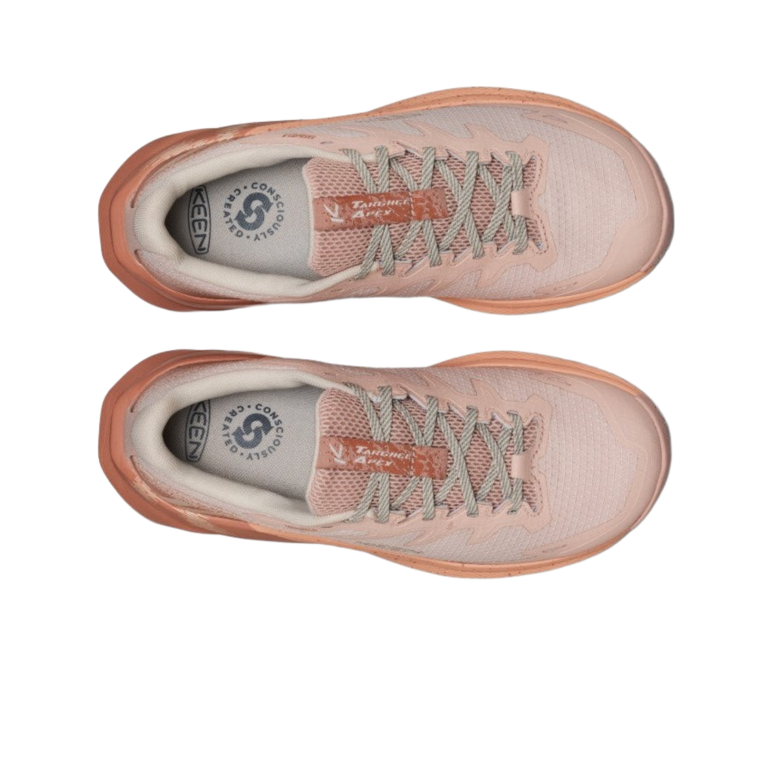 (W) 킨 타기 에이펙스 워터프루프 하이킹 슈즈 카메오 로즈 피치 퍼지((W) Keen Targhee Apex Waterproof Hiking Shoes Cameo Rose Peach Fuzz) - 2