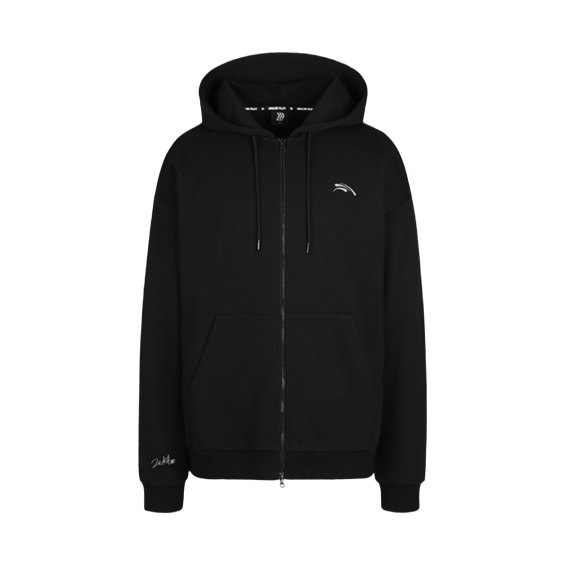 한화 생명 이스포츠 2026 HLE 오피셜 플레이어 후드 집업 제카 블랙(Hanwha Life Esports 2026 HLE Official Player Hood Zip Up Zeka Black) - 2