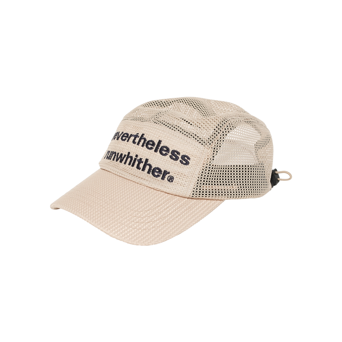 ETC0050 runwhither Mesh Cap Beige
