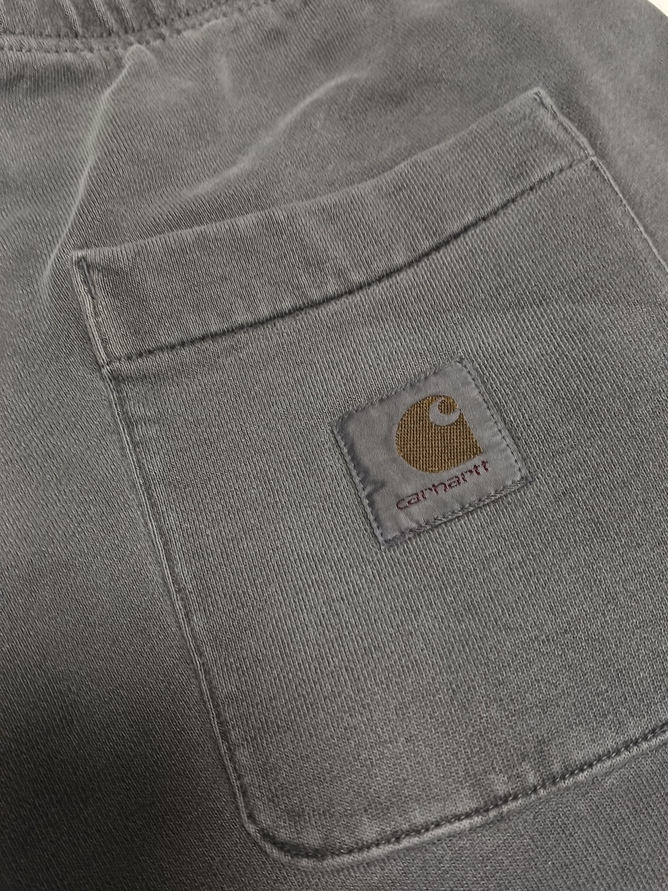 Carhartt WIP Vista Grand Sweat Pant Black Garment Dyed 착용 스타일
