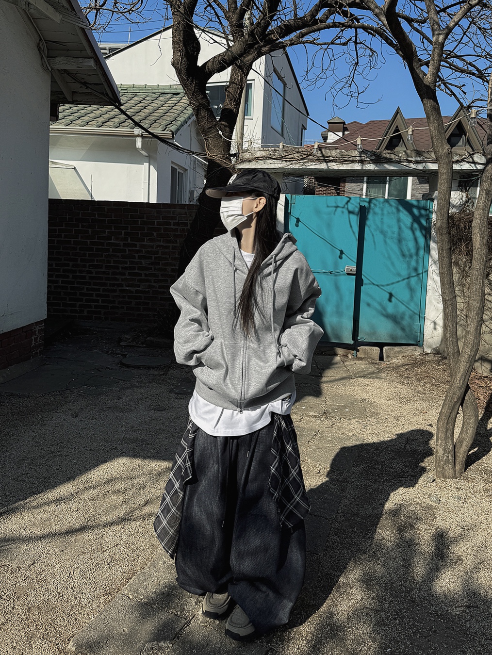 Heritage Floss Waterproof Nylon BB Cap Black, Negative Three Desert Boots sneakers Sand 착용 스타일 - 3