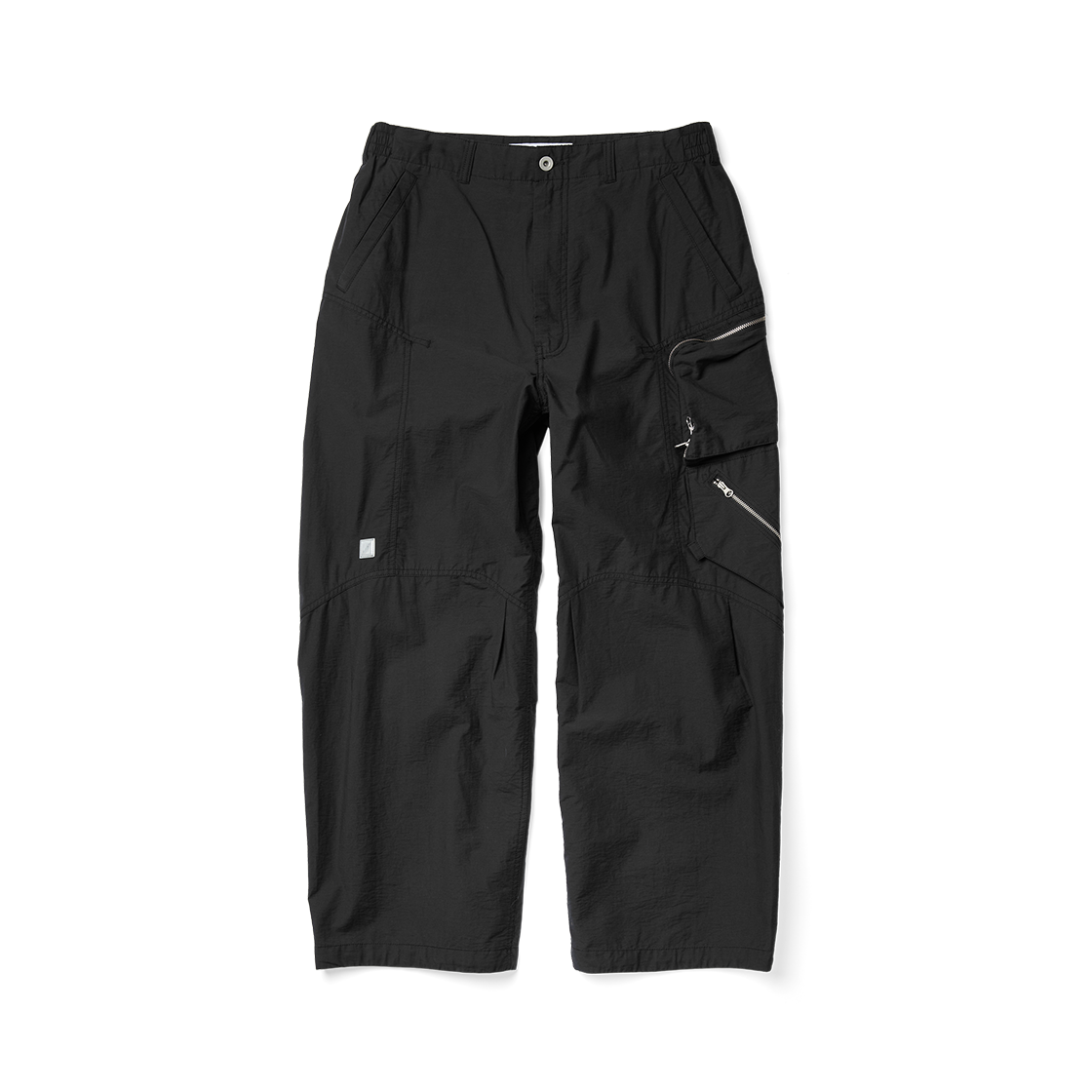 [더블적립] 예스아이씨 지퍼 카고 팬츠 블랙([더블적립] YESEYESEE Zip Cargo Pants Black)