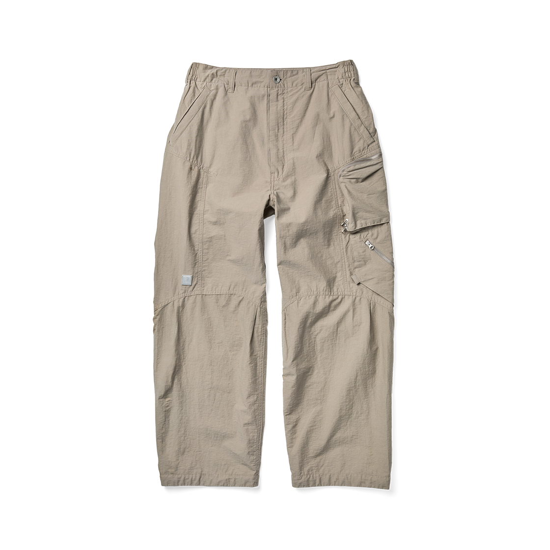[더블적립] 예스아이씨 지퍼 카고 팬츠 그레이지([더블적립] YESEYESEE Zip Cargo Pants Greige)