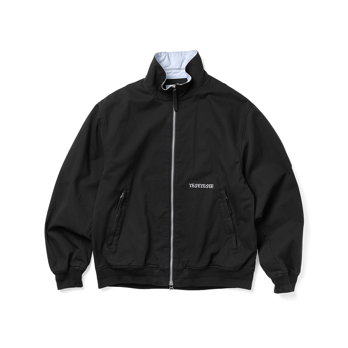 [더블적립] 예스아이씨 지퍼 워크 재킷 블랙([더블적립] YESEYESEE Zip Work Jacket Black)