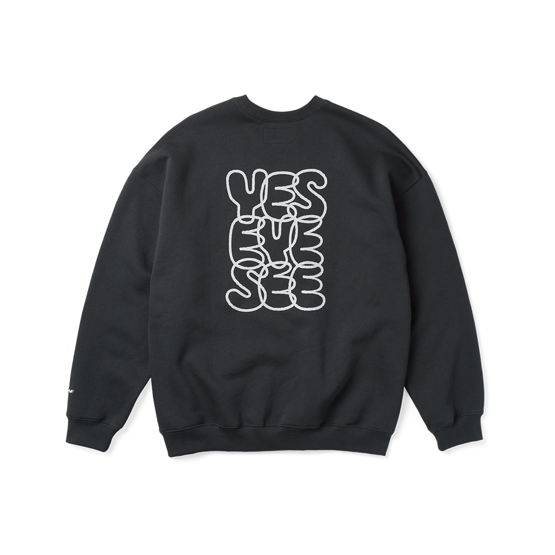 [더블적립] 예스아이씨 씨로고 스웨트셔츠 차콜([더블적립] YESEYESEE C-Logo Sweatshirt Charcoal) - 2