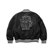 [더블적립] YESEYESEE Y.E.S Team Stadium Jacket Black