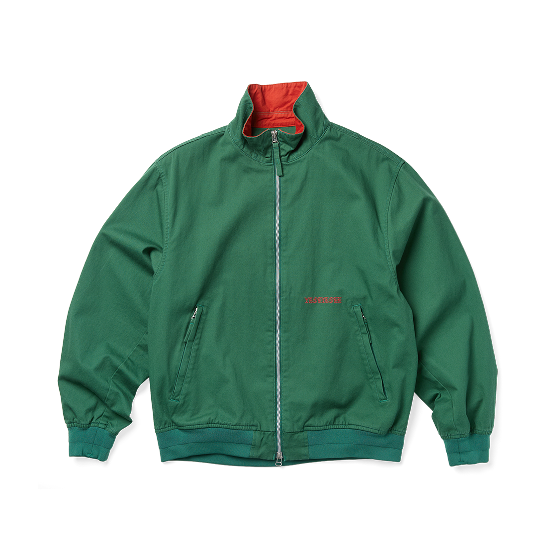[더블적립] 예스아이씨 지퍼 워크 재킷 그린([더블적립] YESEYESEE Zip Work Jacket Green)
