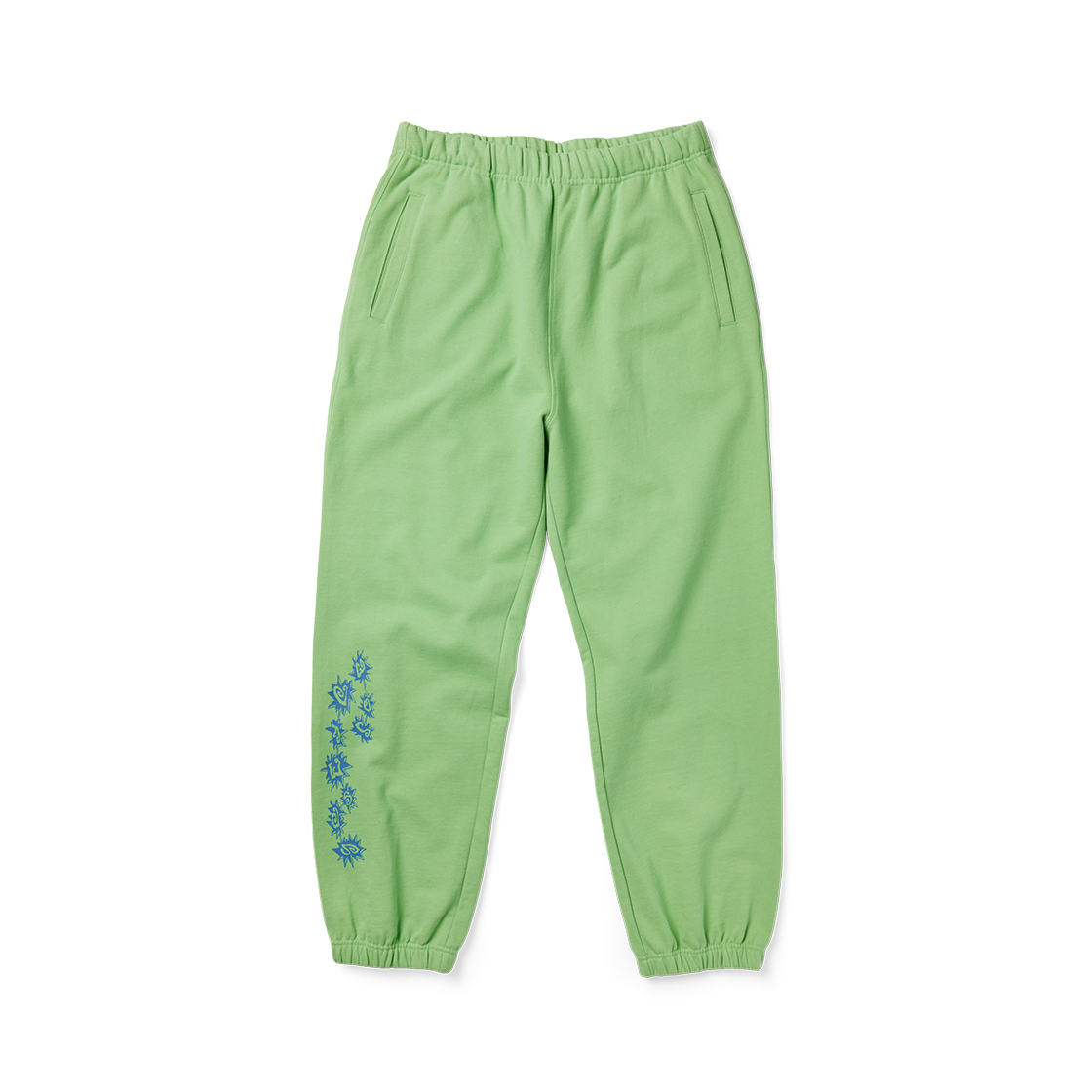 [더블적립] 예스아이씨 예스 컨스텔레이션 스웨트팬츠 라이트 그린([더블적립] YESEYESEE Y.E.S Constellation Sweatpants Light Green)