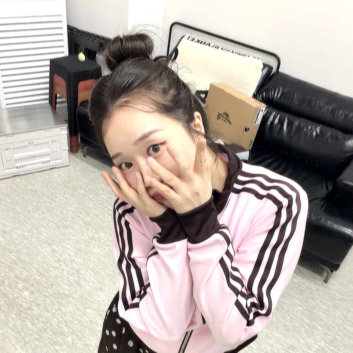 (W) Adidas Originals Beckenbauer Track Jacket Clear Pink - KR Sizing 착용 스타일 - 1