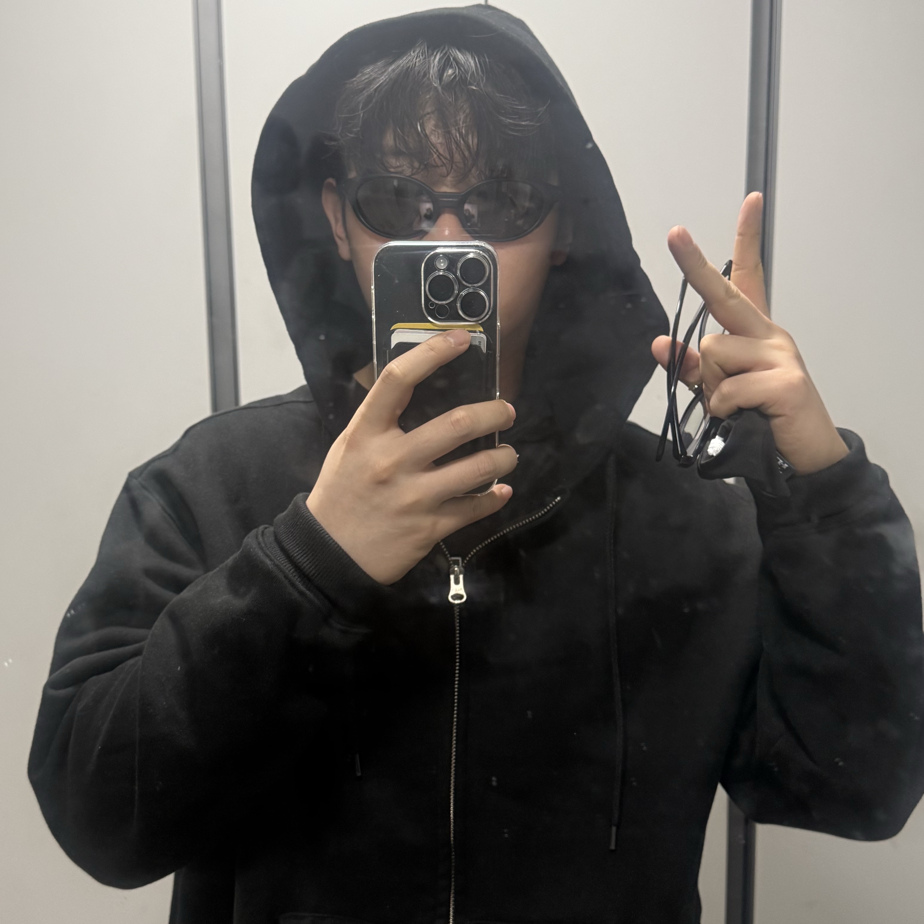 Oakley Eye Jacket Redux Matte Black Frame Prizm Grey Lenses High Bridge Fit, Deus Ex Machina College Address Hoodie Zip Up Black 착용 스타일