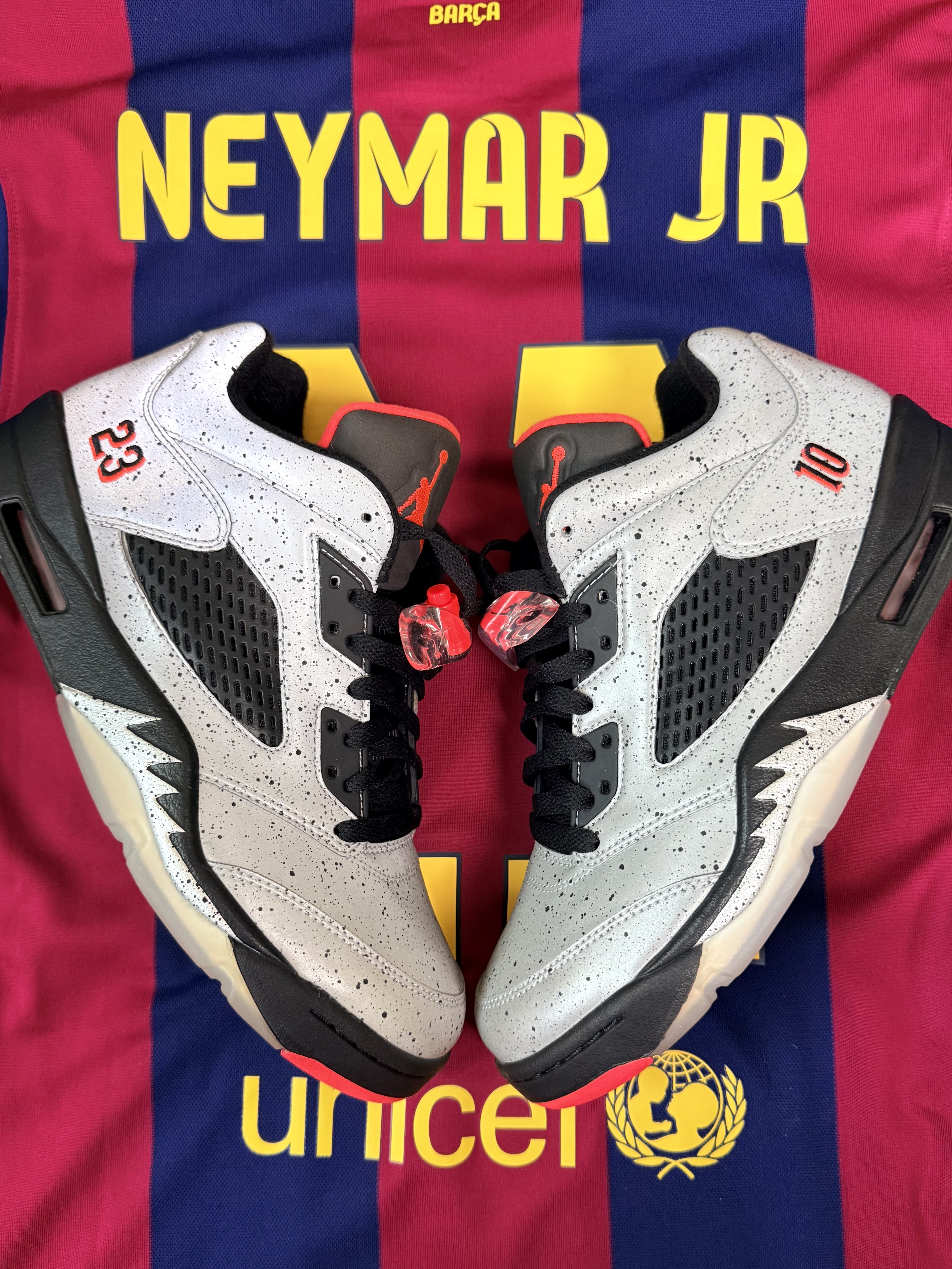 Jordan 5 Retro Low Neymar 착용 스타일