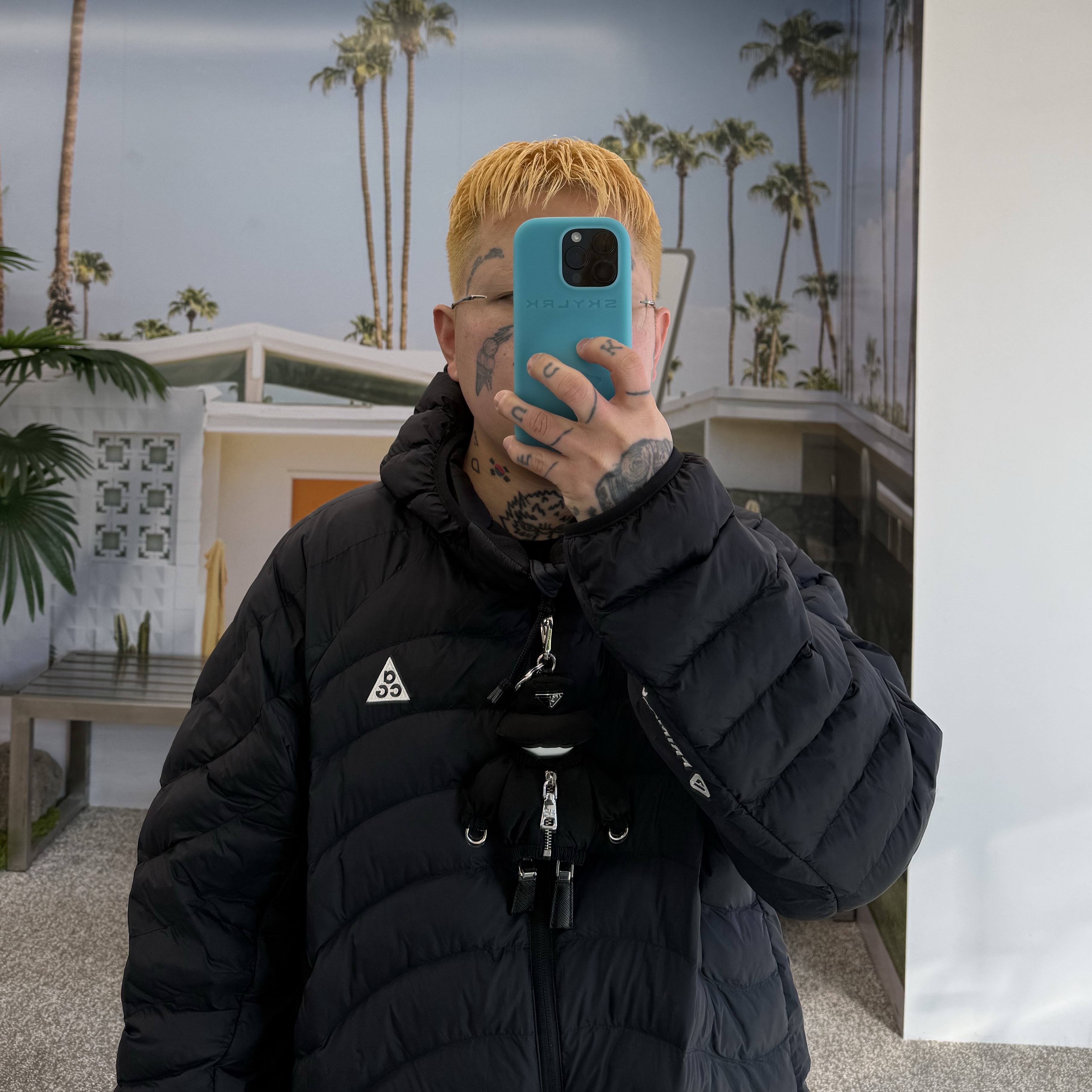 Jordan 1 x Fragment x Union LA High OG SP White Black, Nike ACG Lava Flow Therma-Fit ADV Jacket Black Summit White - Asia 착용 스타일 - 4