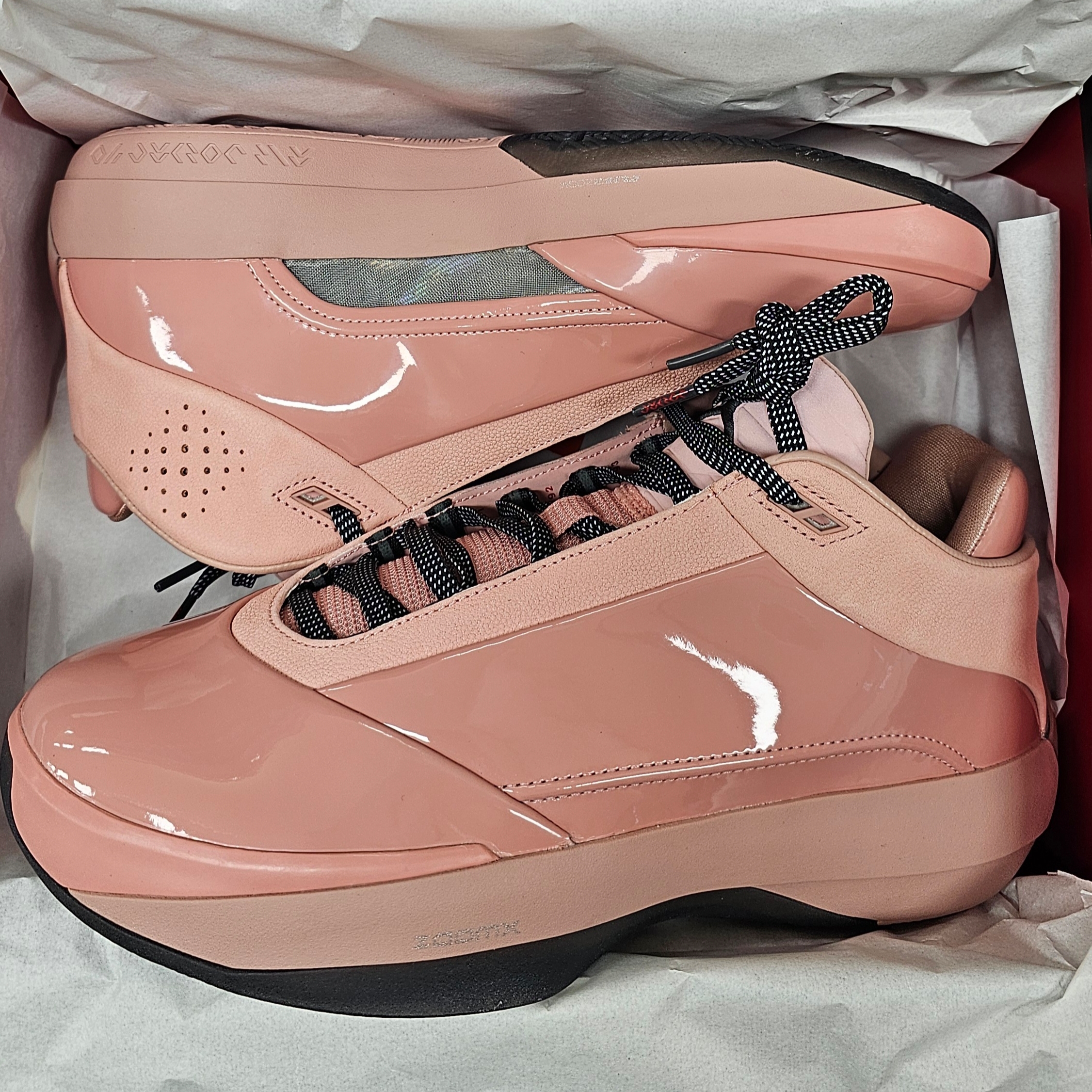 Jordan 40 PF Rust Pink Particle Pink 착용 스타일