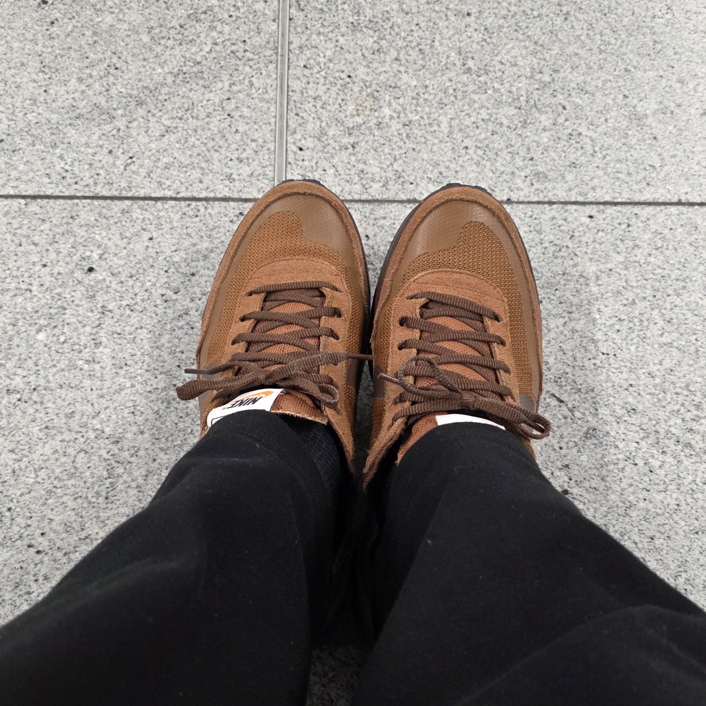 Nike x Tom Sachs General Purpose Shoe Brown 착용 스타일