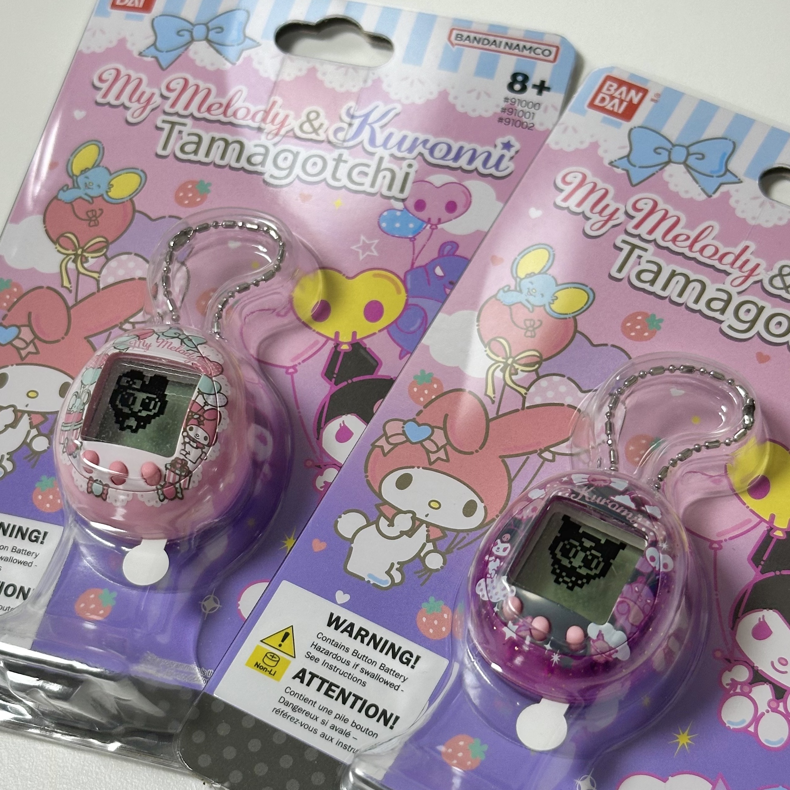 Tamagotchi My Melody & Kuromi Tamagotchi (Kuromi Ver), Tamagotchi My Melody & Kuromi Tamagotchi My Melody Ver 착용 스타일