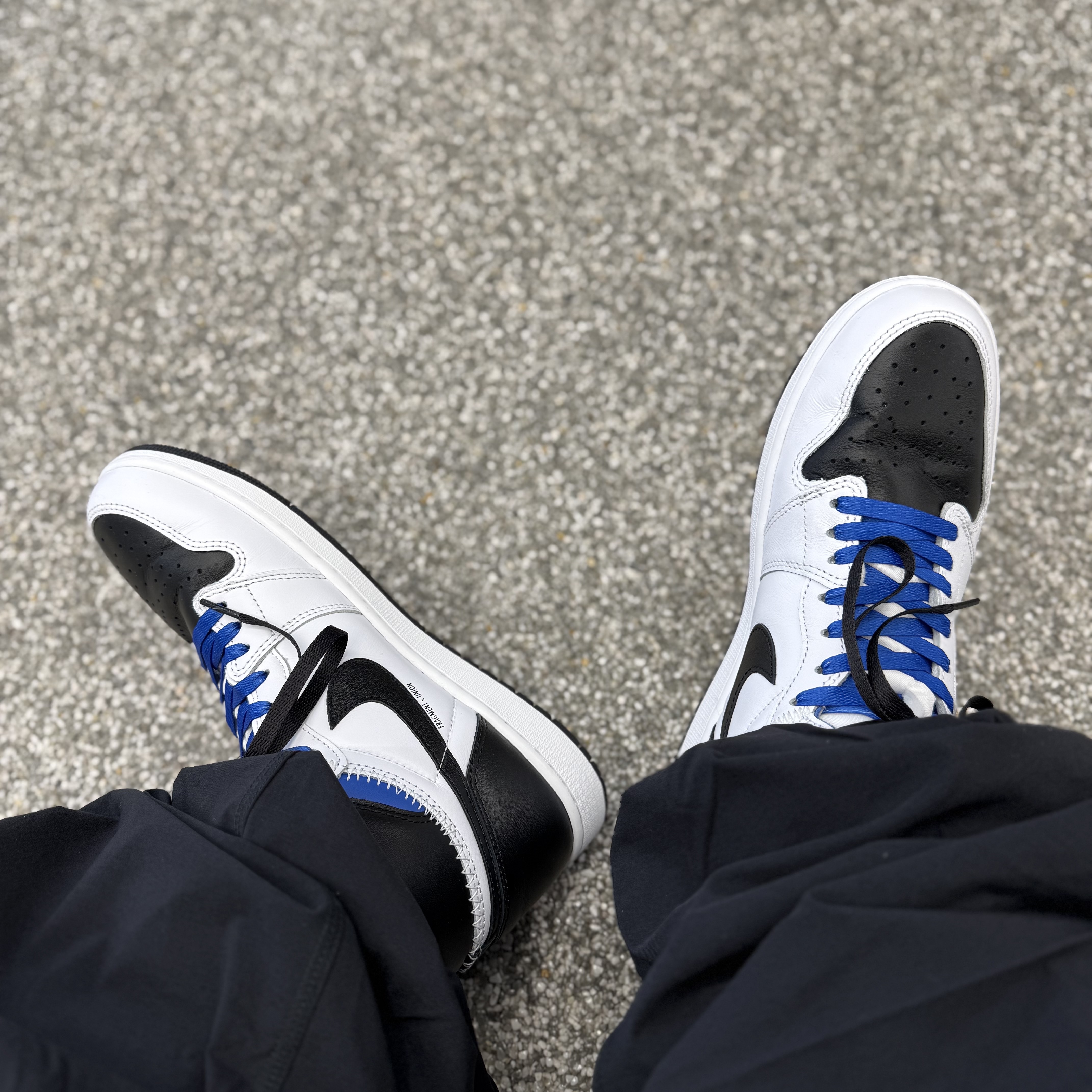 Jordan 1 x Fragment x Union LA High OG SP White Black, Nike ACG Lava Flow Therma-Fit ADV Jacket Black Summit White - Asia 착용 스타일 - 6