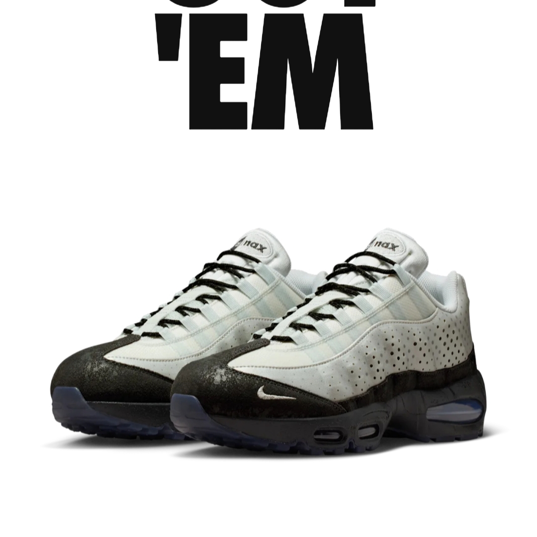 Nike Air Max 95 Big Bubble Seongsu Photon Dust Metallic Silver 착용 스타일