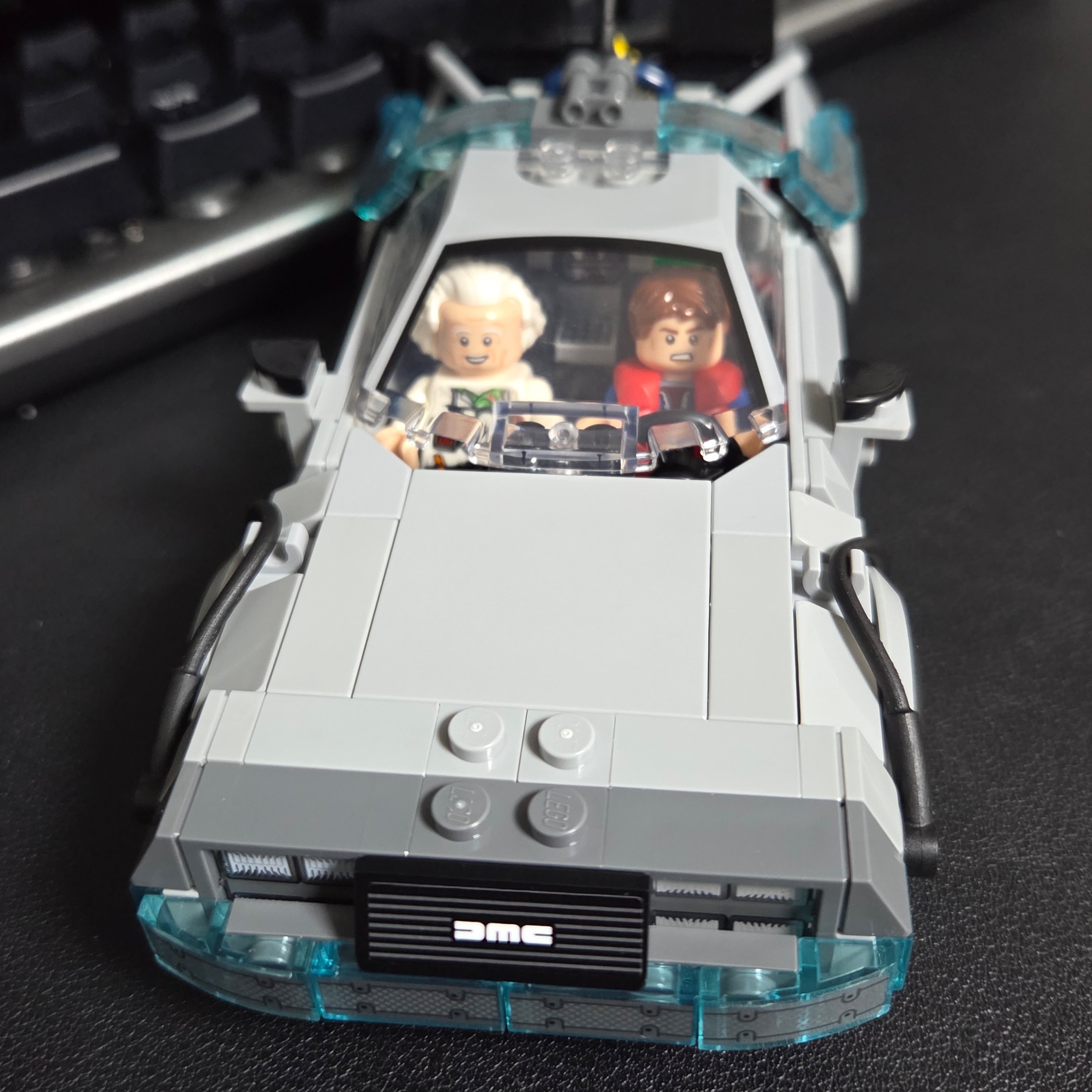 Lego Speed Champions Time Machine from Back to the Future 착용 스타일 - 3