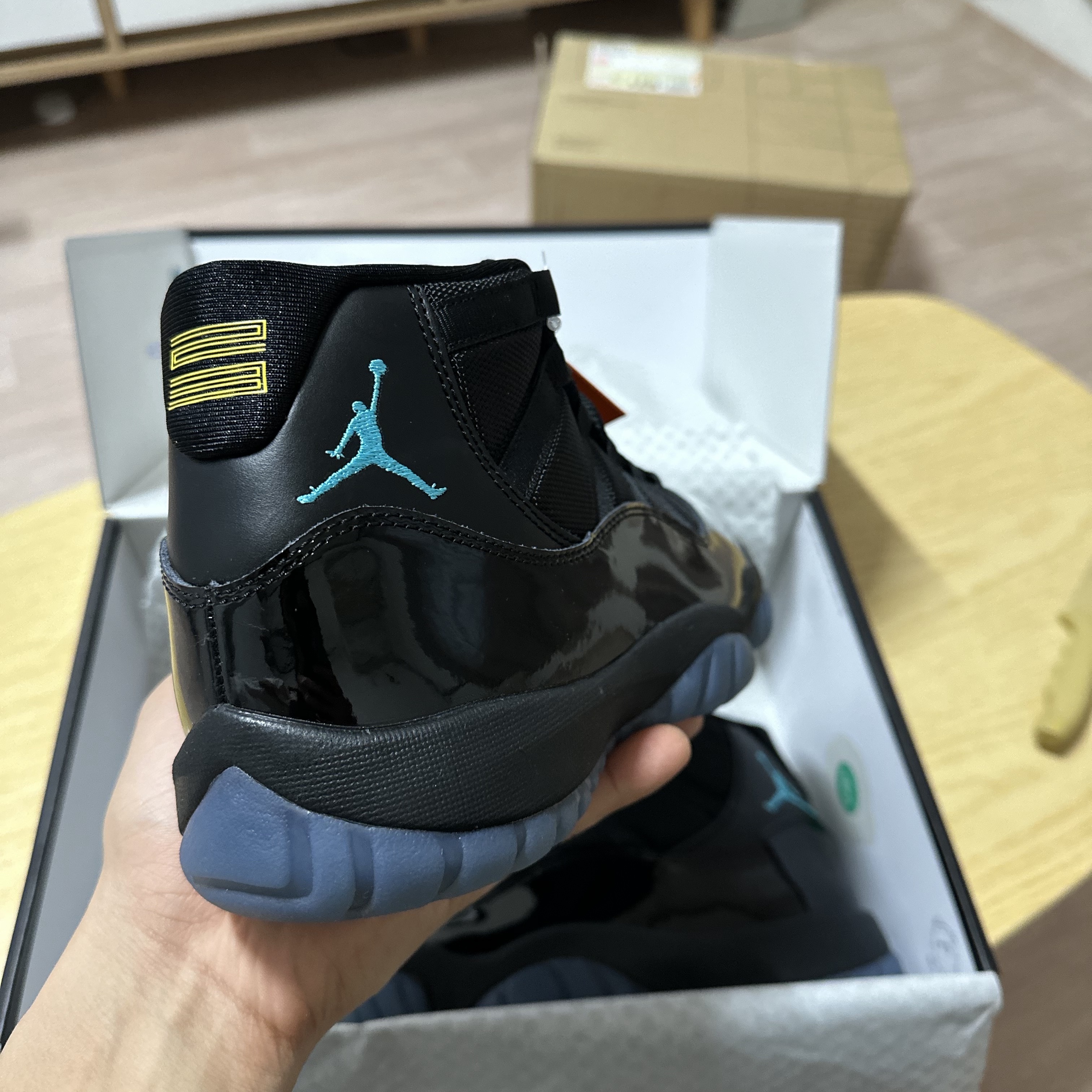 Jordan 11 Retro Gamma 착용 스타일 - 1