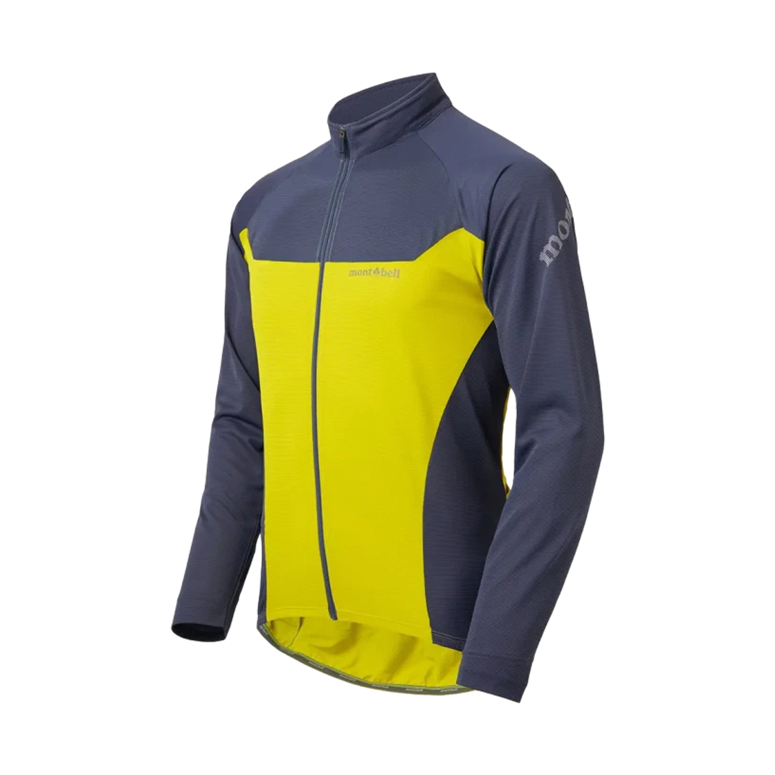 1130618 Montbell Cycool Long Sleeve Zip Shirt Yellow