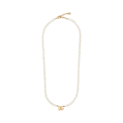 Dolce & Gabbana Mambo Necklace Gold Metal with Pearl