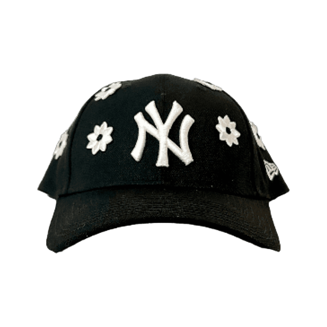 닉기어 3D 플라워 캡 블랙 (블랙 뱃지)(NICK GEAR 3D Flower Cap Black (Black Badge))