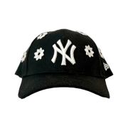 NICK GEAR 3D Flower Cap Black (Black Badge)