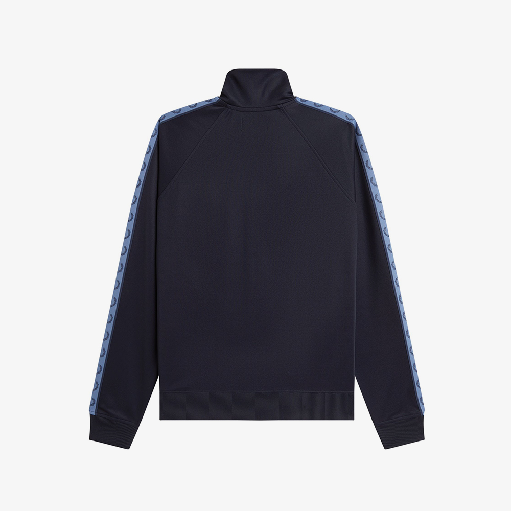 프레드페리 컨트라스트 테잎 트랙 재킷 네이비 에이스블루 테니스블루(Fred Perry Contrast Tape Track Jacket Navy Ace Blue Tennis Blue) - 6