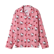 Spao x Sanrio Characters Long Sleeve Pajama Set Red