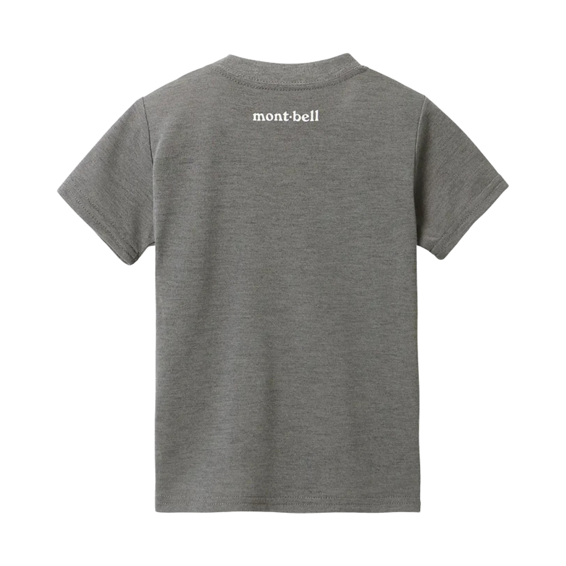 (유아) 몽벨 위크론 니지 티셔츠 건메탈 헤더((Baby) Montbell Wickron Niji T-Shirt Gunmetal Heather) - 2