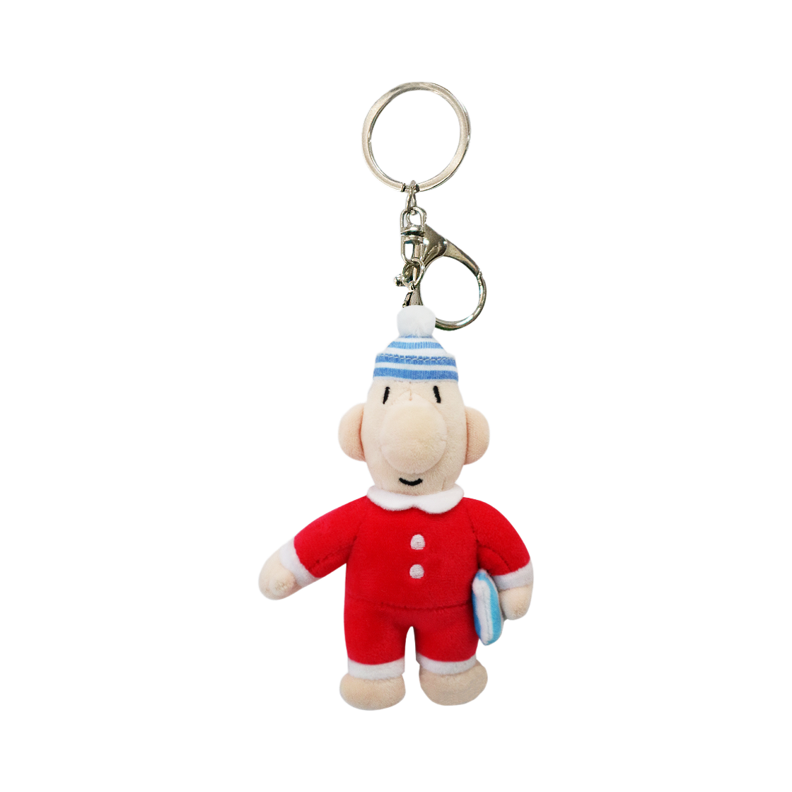 드림씨앤씨 패트와매트 파자마 매트 레드 키링 인형 12cm(Dream C&C Pat&Mat Pajama Keyring 12cm)