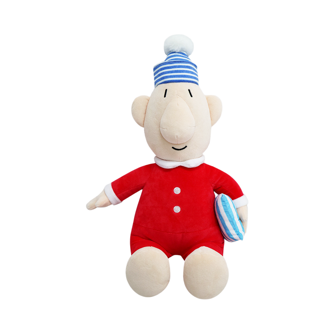 드림씨앤씨 패트와매트 파자마 매트 레드 중형 인형 40cm(Dream C&C Pat&Mat Pajama Plush 40cm)