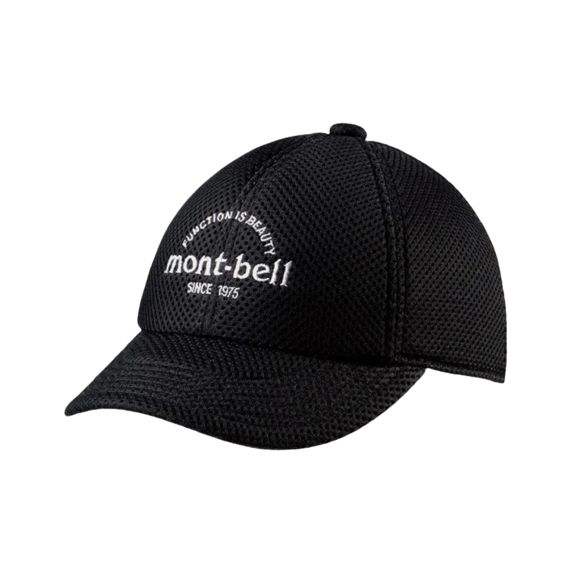 1118117 (Kids) Montbell 3D Mesh Cap Black