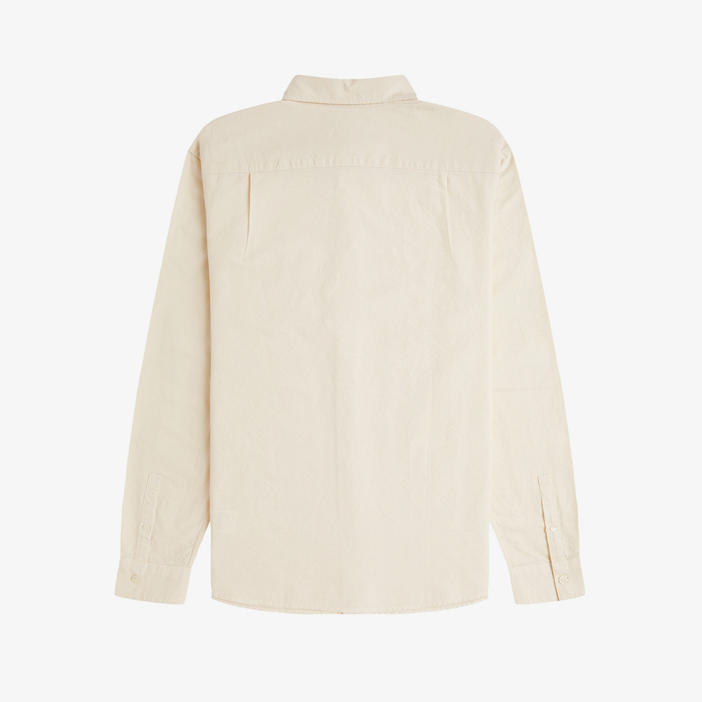 프레드페리 롱 슬리브 옥스포드 셔츠 에크루 그래스루츠(Fred Perry L S Oxford Shirt Ecru Grassroots) - 6