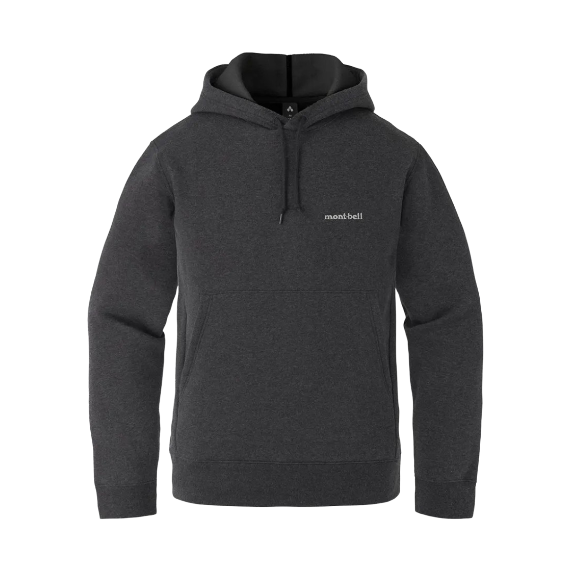 2104848 Montbell Cotton Hooded Sweatshirt Dark Gray