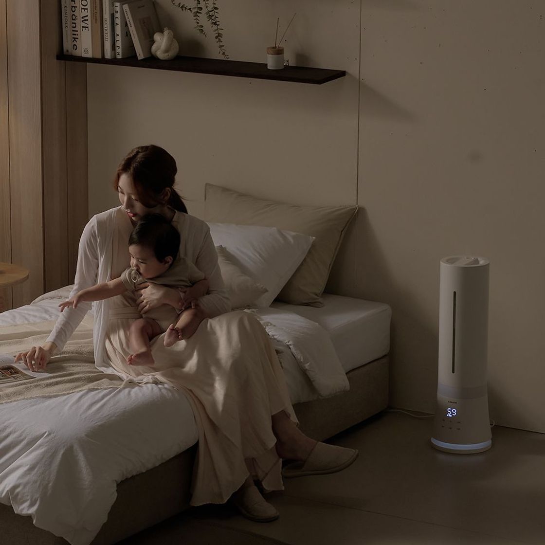 에어메이드 자동 열풍 건조! 가열 살균 9L 복합식 국민가습기 아쿠아마린 9002(AIRMADE Auto Hot Air Drying! Heating Sterilization 9L Hybrid Humidifier Aquamarine 9002) - 5