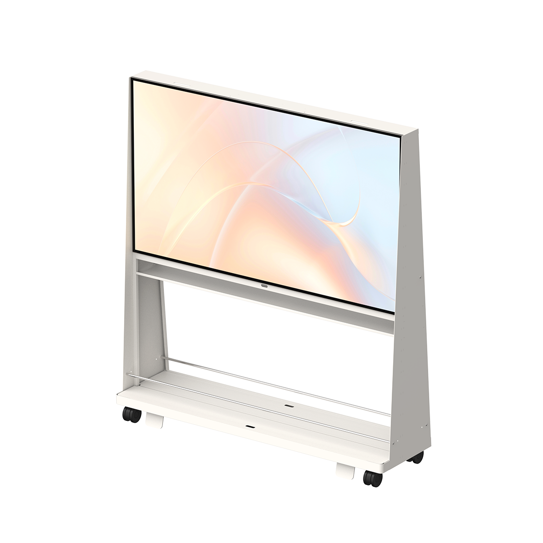 커스템 트롤리 TV · 55인치 4K OLED · 크림 아이보리(kustem Trolley TV · 55-inch 4K OLED · Cream Ivory)