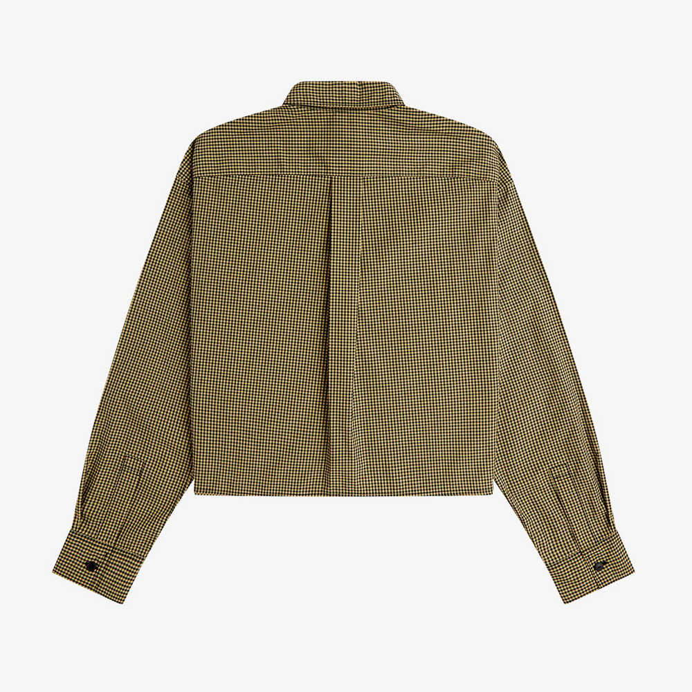 프레드페리 우먼즈 체커보드 셔츠 블랙(Fred Perry Chequerboard Shirt Black) - 6