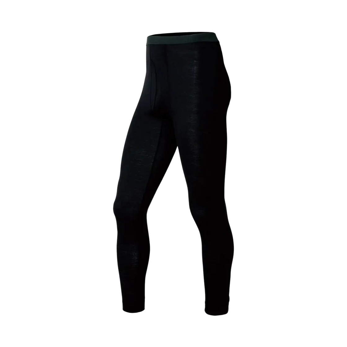 2307105 Montbell Super Merino Wool Middle Weight Tights Black